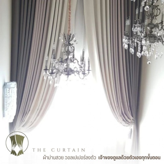 ร้านรับออกแบบ ติดตั้งผ้าม่าน อ่อนนุช - ร้านขายผ้าม่าน พร้อมติดตั้ง   - The Curtain